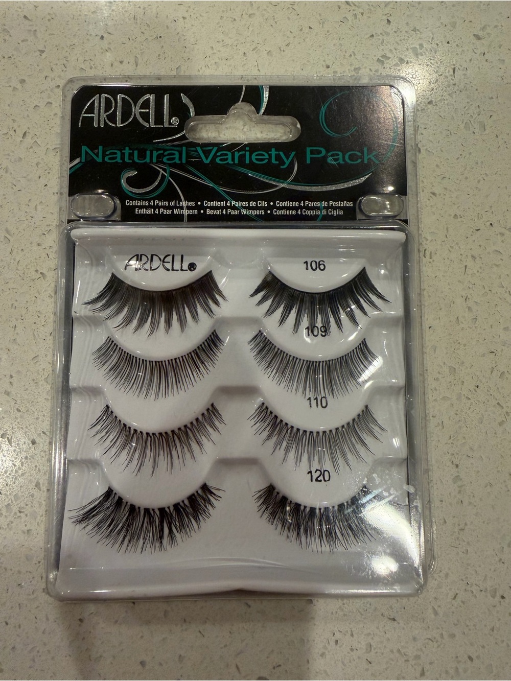 Ardell Natural Variety Pack False Eyelashes - Black